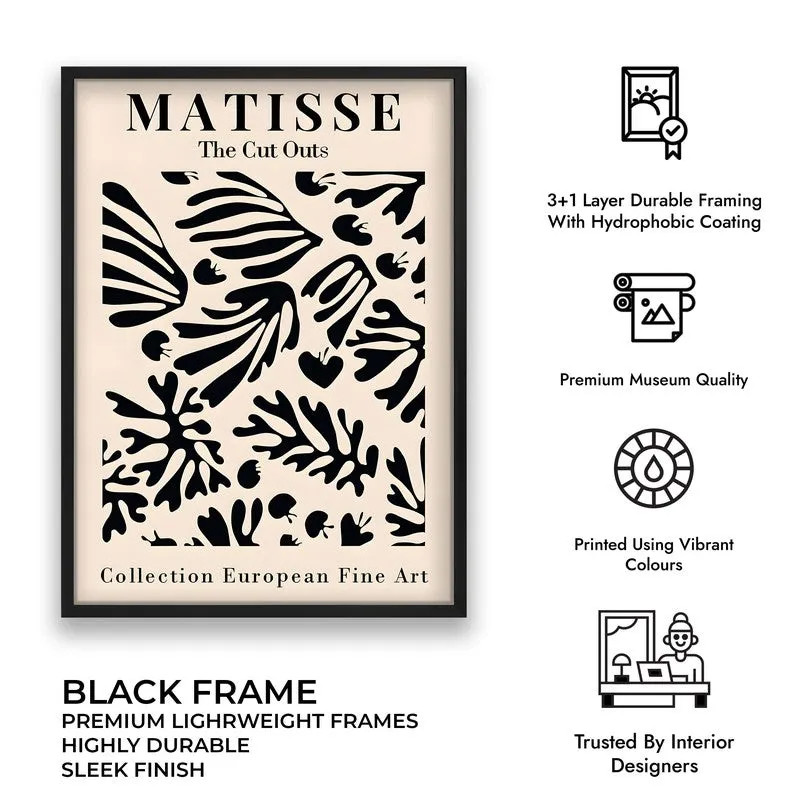 Nocturne Canvas Wall Painting With Black Frame media 8