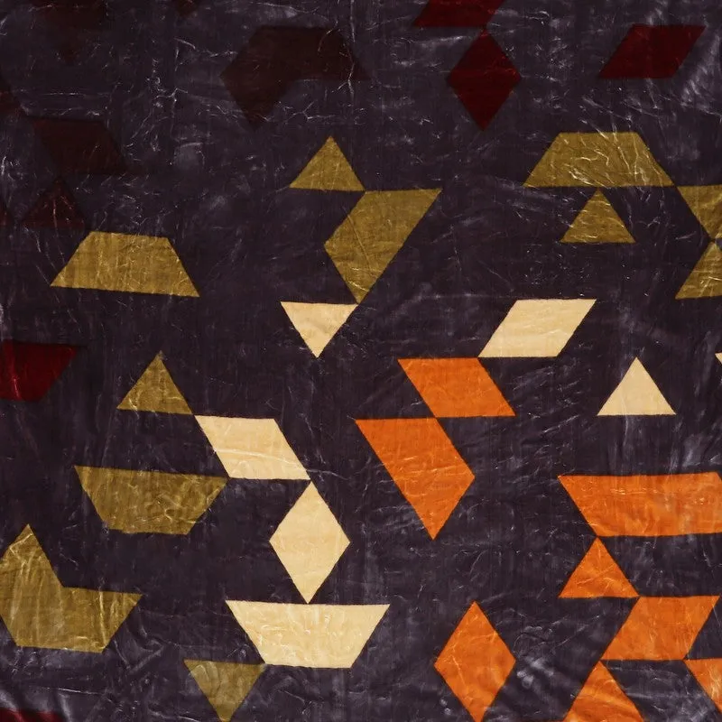 Monte Carlo Autumn Mosaic Blanket - 900 GSM media 6