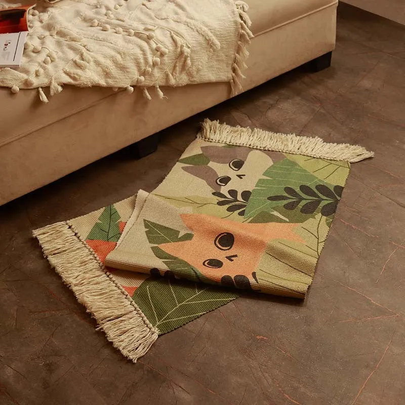Playful Woodland PET Runner Rug - Set of Two media 6