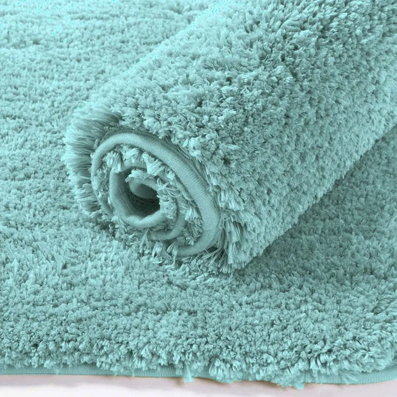 Nuo Luxe Micro Fiber Area Rug - Aqua media 3
