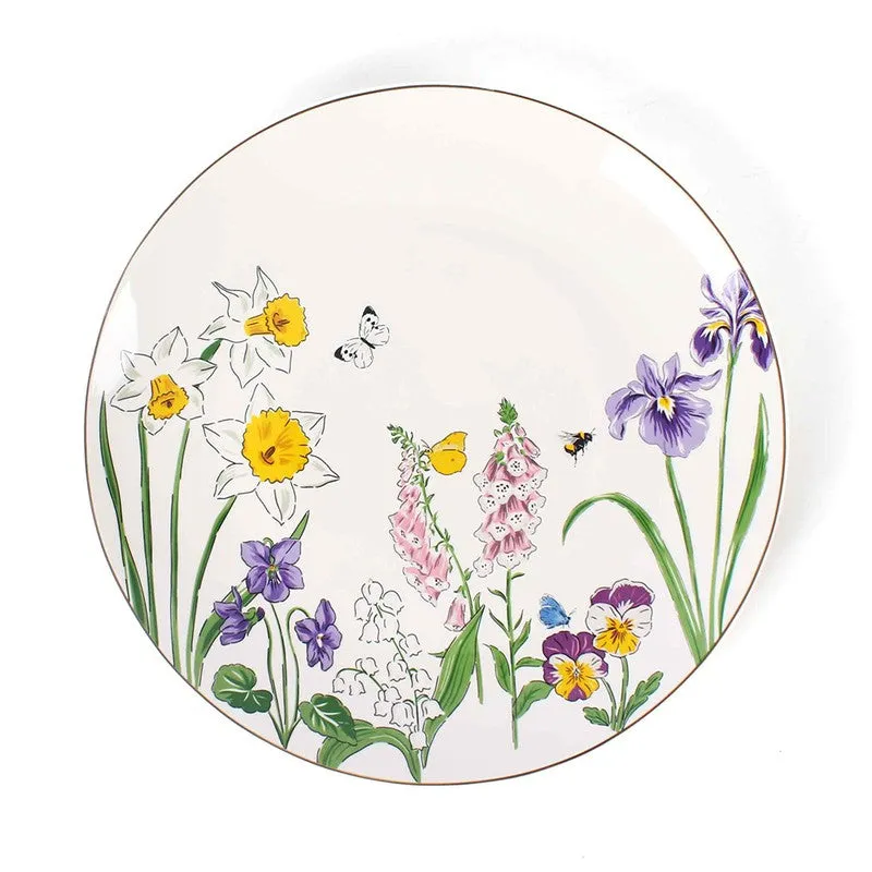 Urban Form 24k Gold Brushed Dinner Set (Yellow,White)- 20 Piece Set media 5