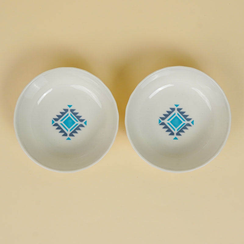 Jivo Ethnic Porcelain Serving Set - Four Piece Set media 8