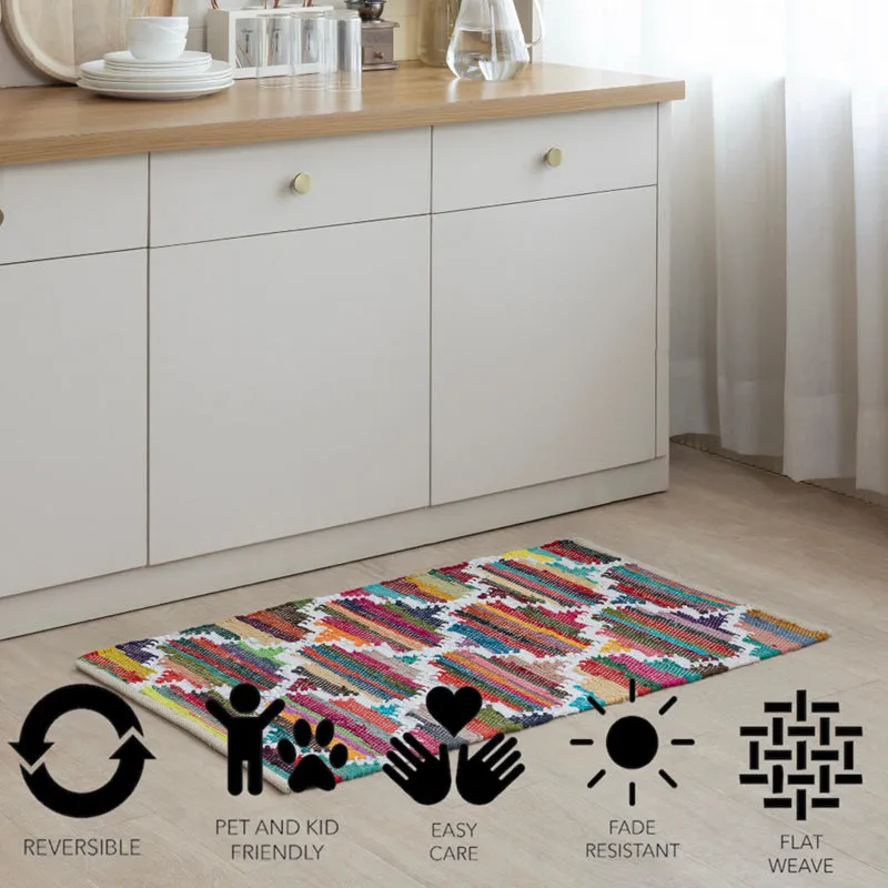 Sylvara Cotton Door Mats - Multicolor media 7