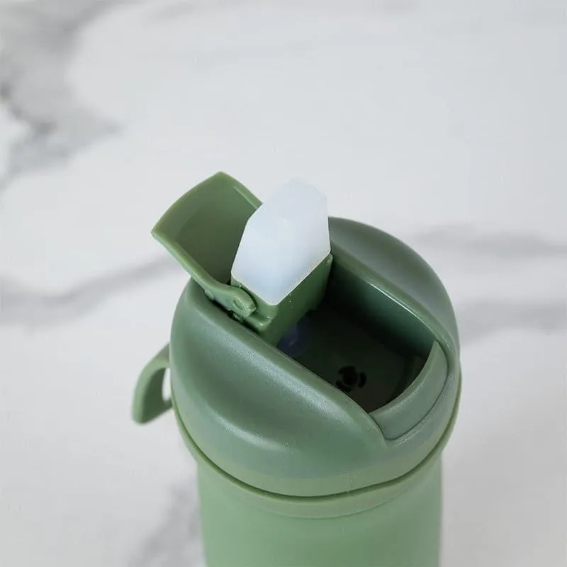 H2O Splash Hot & Cold Thermos Water Bottle (Grey & Green, 600 mL Each) - Set Of Two media 6