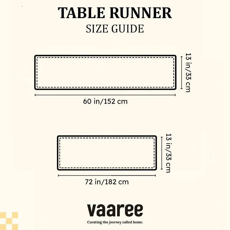 Wade Poly Canvas Table Runner - 11