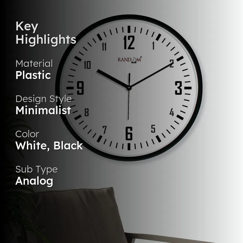 Faris Sweep Silent Wall Clock media 2