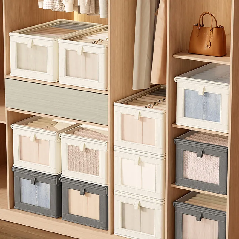 Tokyo Stack Storage Box - Beige media 3