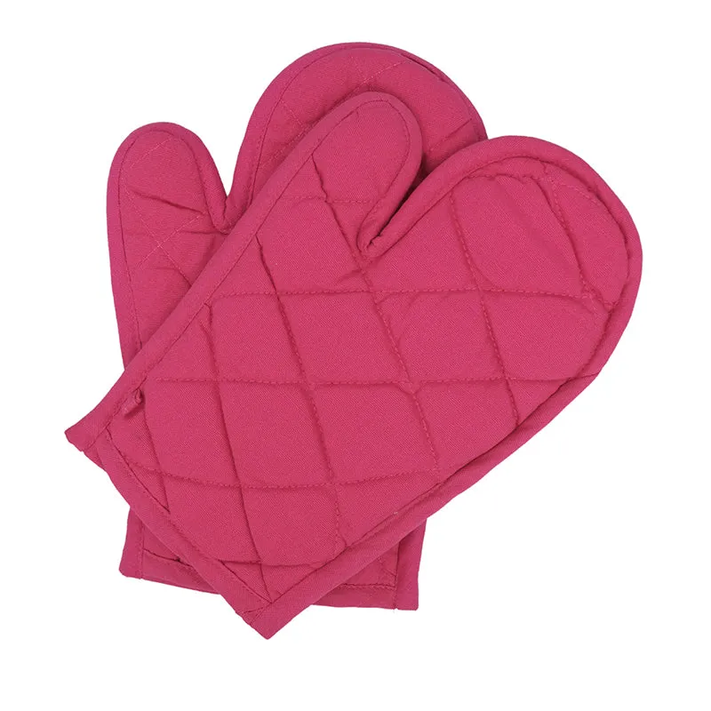 Swayam Garde Kitchen Gloves (Pink) - Set Of Two media 7