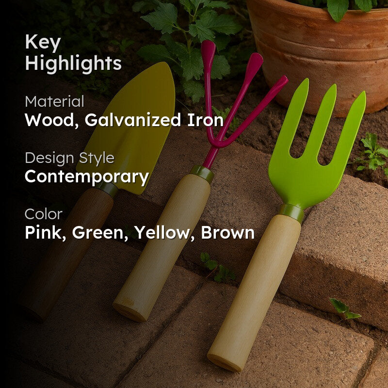 Garden Iron Shovel - Set Of Three media 2