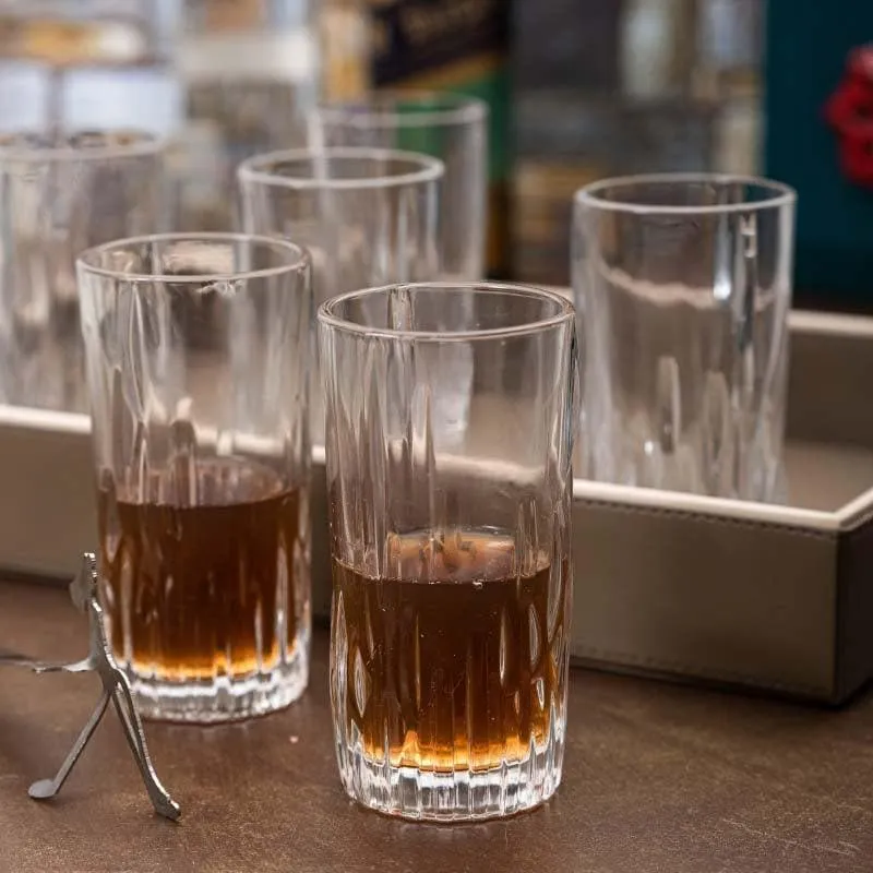 Conglo Glass Tumbler (260 ML) - Set Of Six media 1
