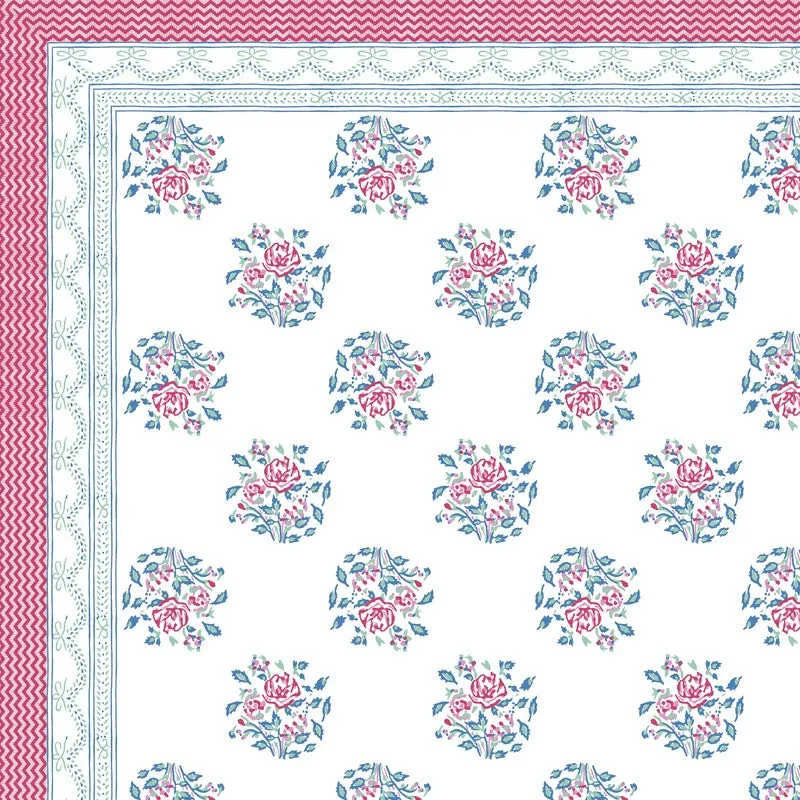 Desert Style Cotton Bedsheet (Pink,Blue,White) - 120 TC media 6