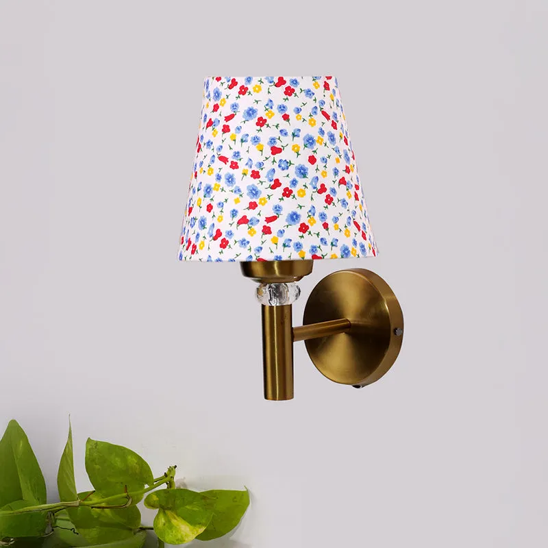 Tiny Fleur Steel & Cotton Wall Lamp media 3