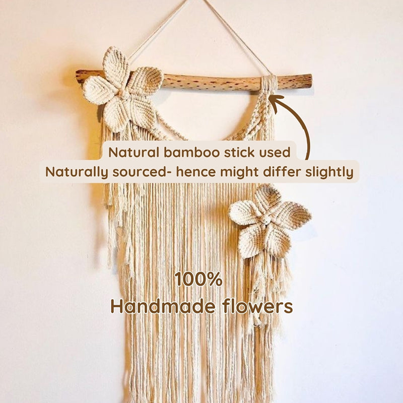 Boheime Buds II Macrame Cotton Wall Accent media 3