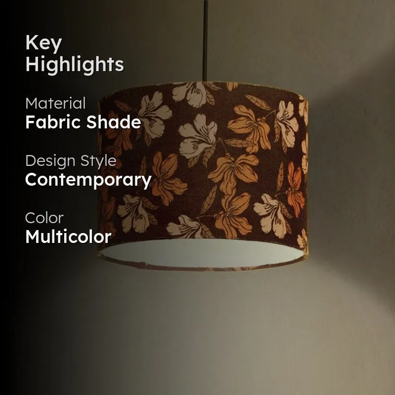 Goth Spring Fabric Ceiling Lamp media 2