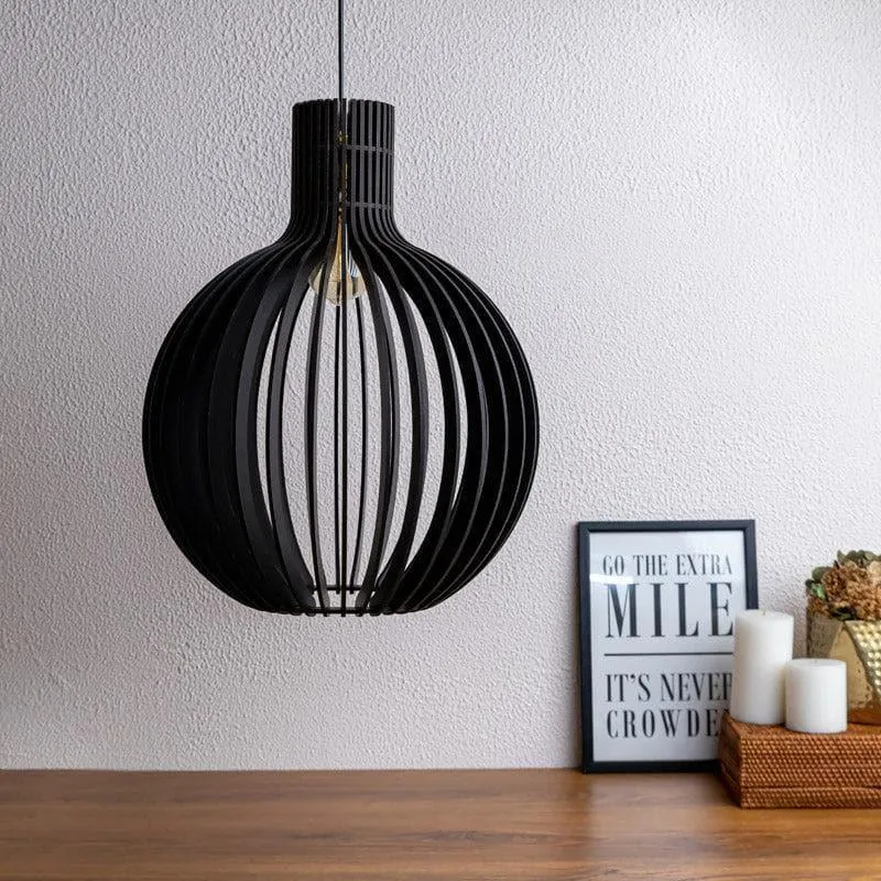 Gale Wooden Ceiling Lamp media 3