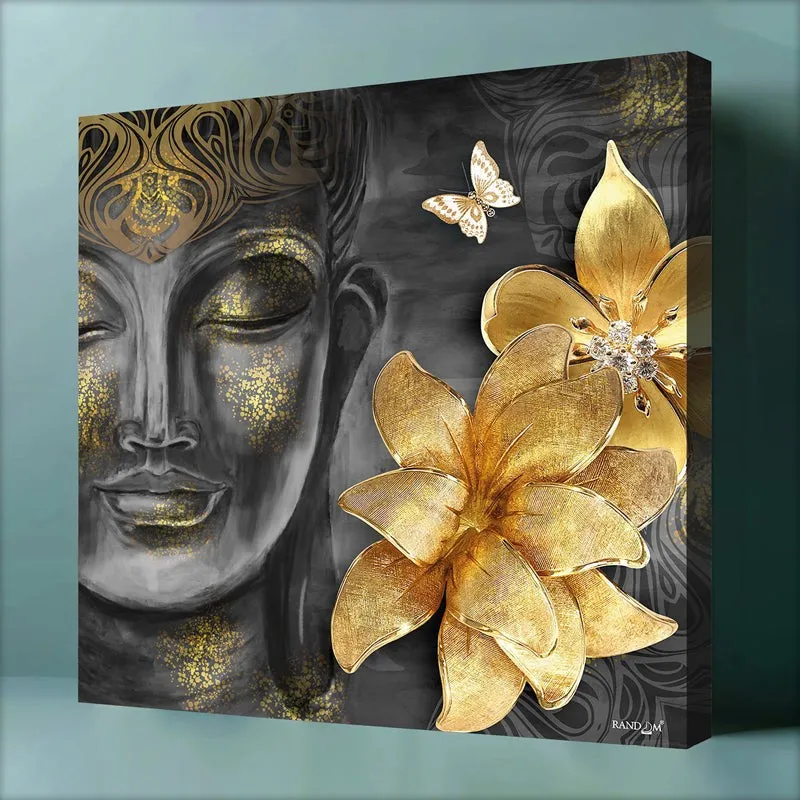 Buddha Aura Wall Painting media 6