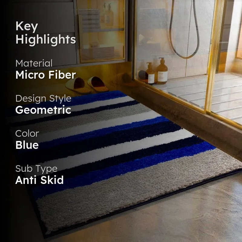 Luxe Soft Bathmat - Blue media 2