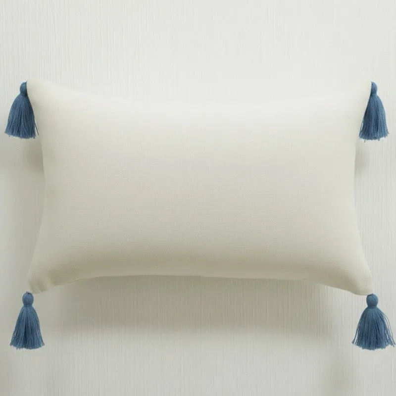 Flowera Embroidered Cotton Linen Cushion cover media 9