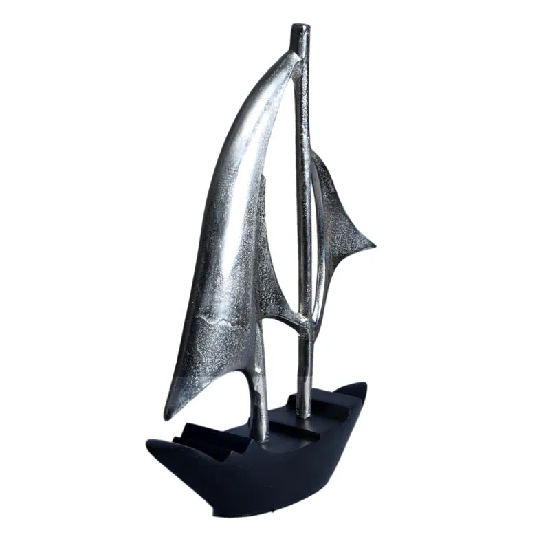 Travel By Boat Aluminium Showpiece media 4