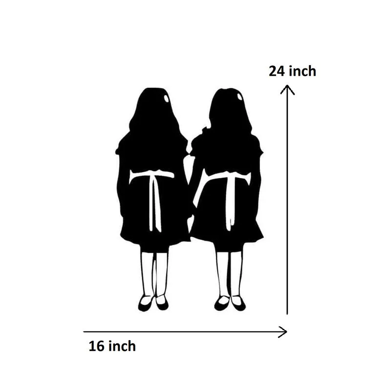 Twins The Shining Black Iron Wall Accent media 5