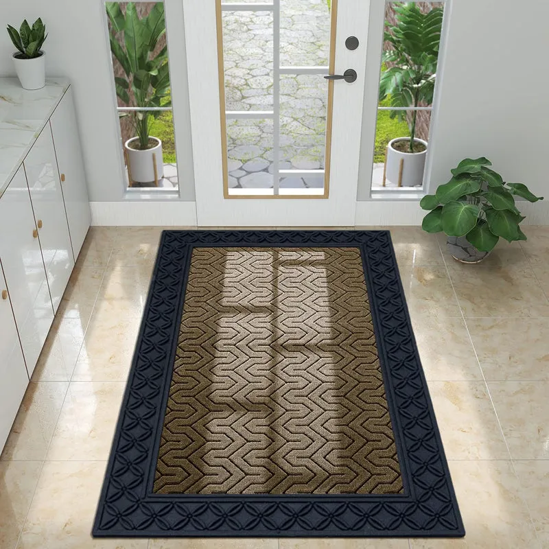 Coire Block Coir Door Mats - Beige,Black media 3