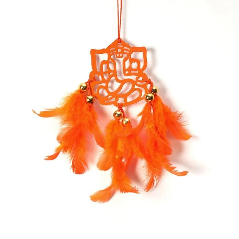 Vinayaka Boon Dreamcatcher - Orange media 3