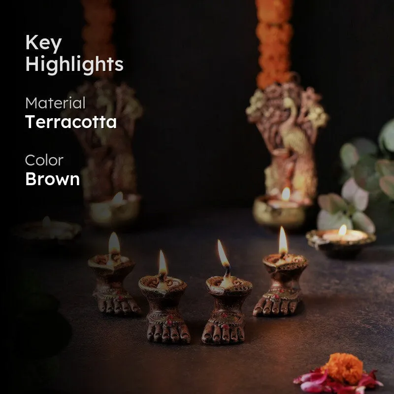Charan Diya - Set Of Four media 2