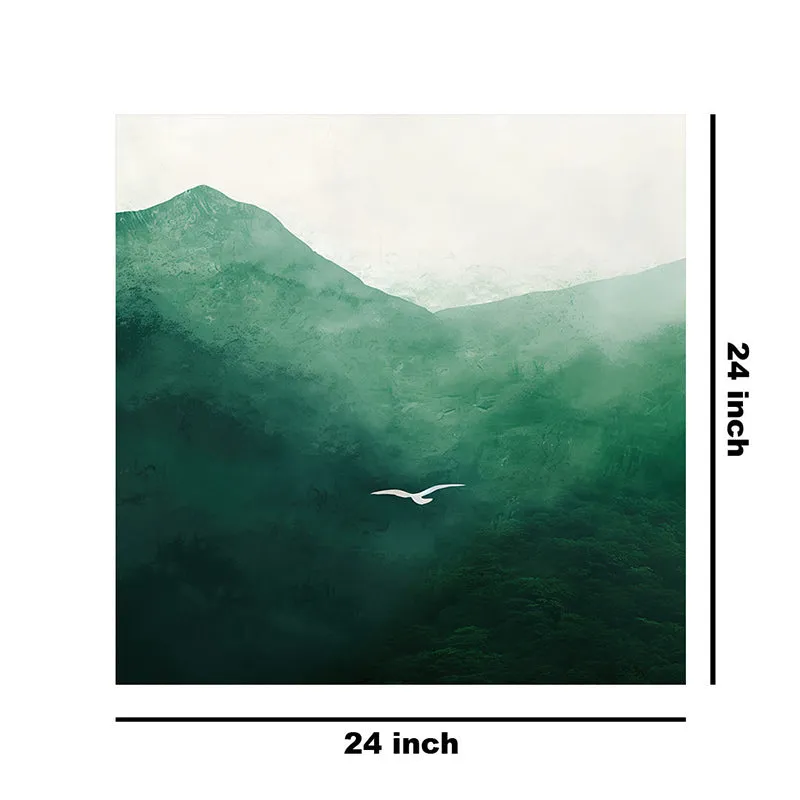 Mountain Bird Poly Canvas Wall Painting media 9