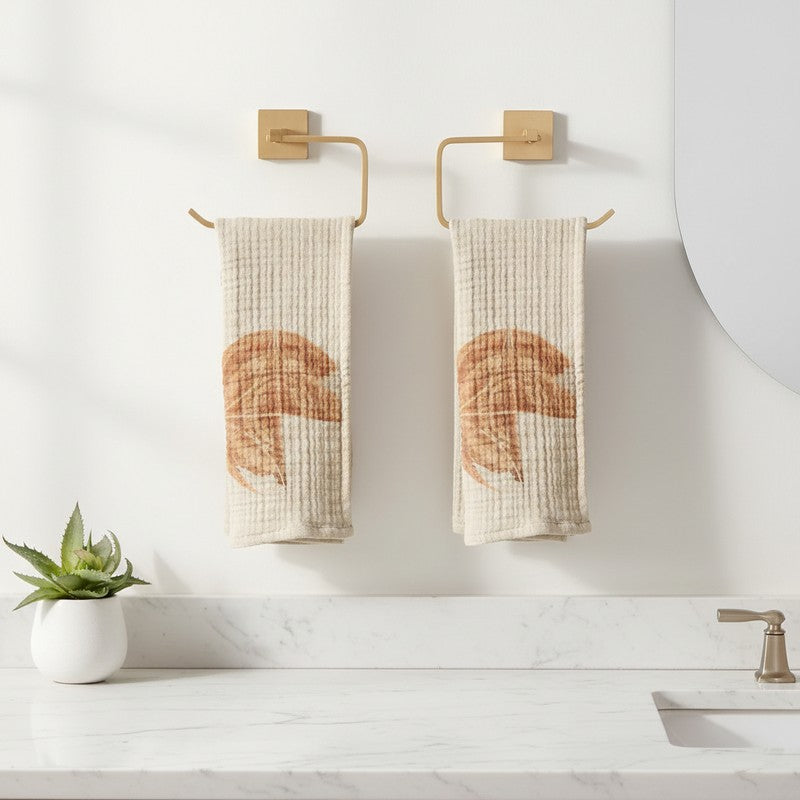 Arvella Cotton Hand Towel - Set Of Two