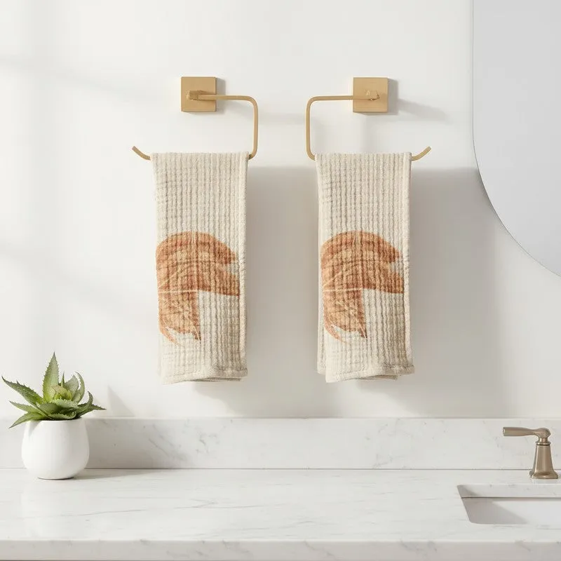 Arvella Cotton Hand Towel - Set Of Two media 1
