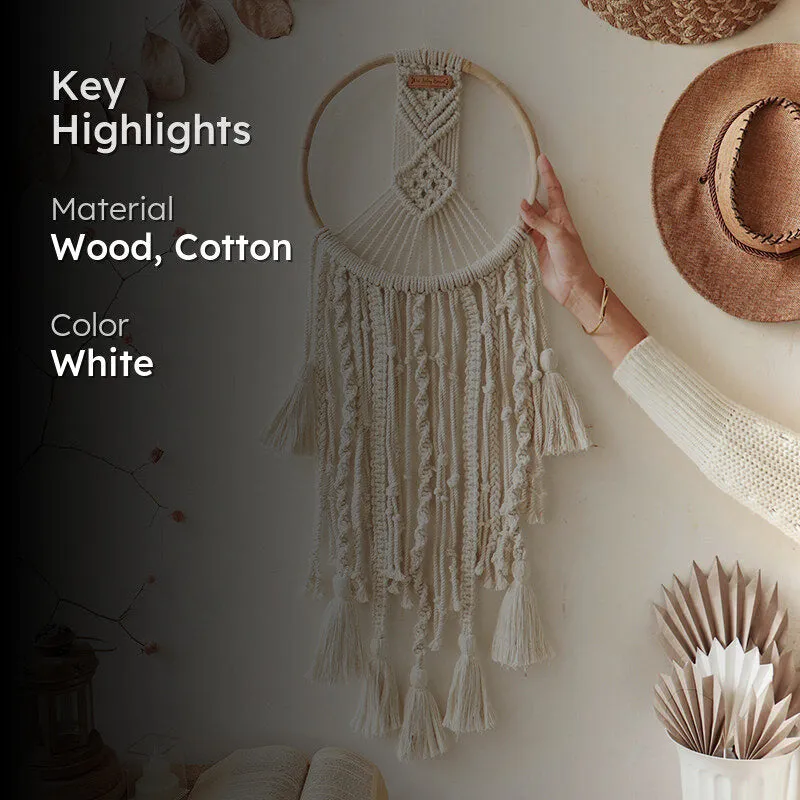 Parisa Macrame Dream Catcher media 2