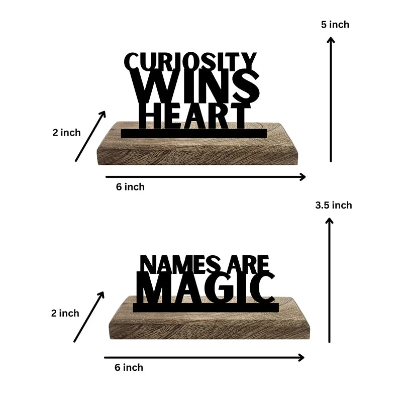 Curious Magic Showpiece - Set Of Two media 5