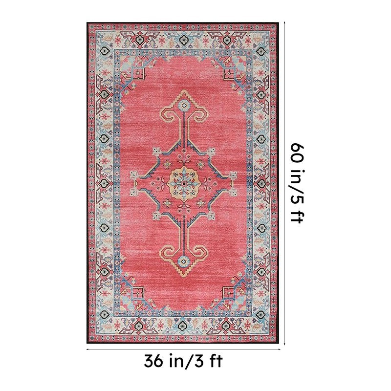 Rumiya Velvet Rectangle Anti-Skid Carpet media 10