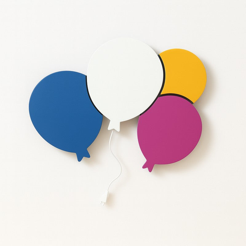 Balloon Glow Battery Operated MDF Wall Lamp media 3
