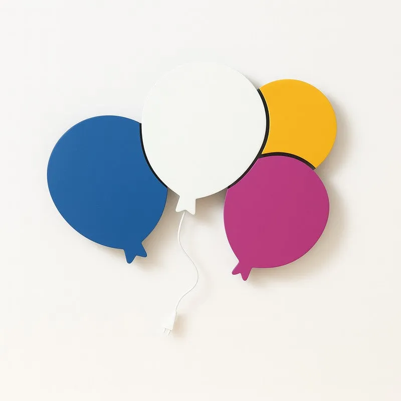 Balloon Glow Battery Operated MDF Wall Lamp media 3
