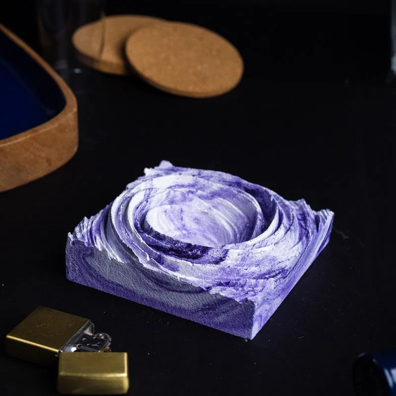 Cyclone Eye Ash Tray - Purple media 1