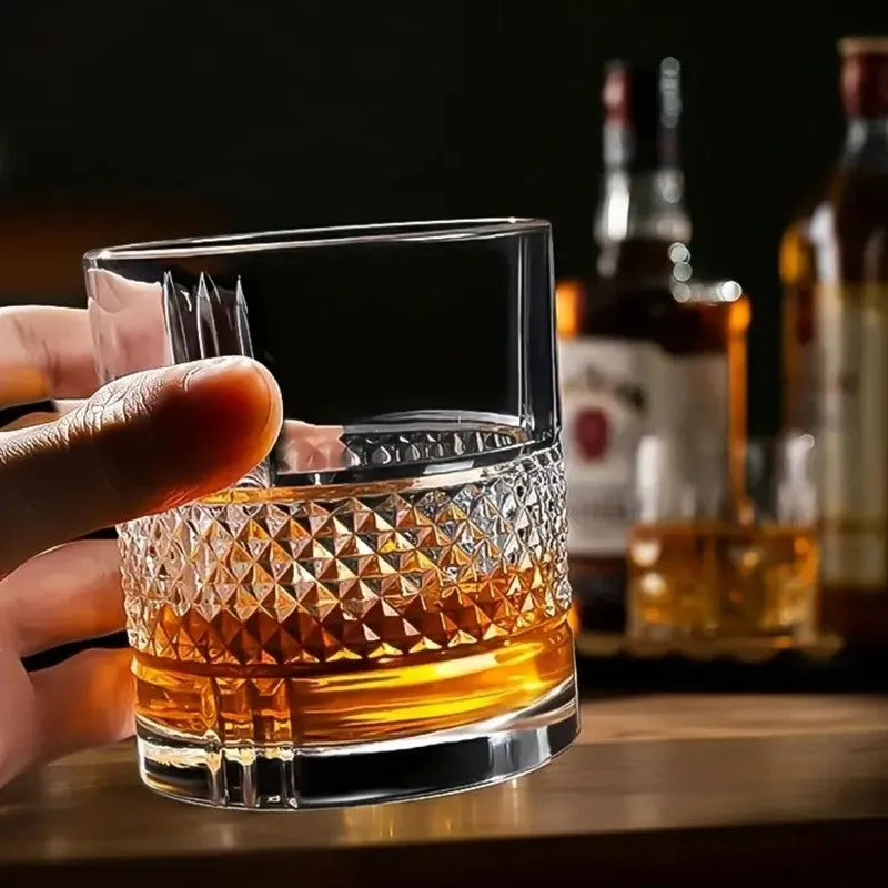 Elegant Minimalist Scotch & Whiskey Glass Set (300 mL) (6 Pieces) - Set Of Six media 8