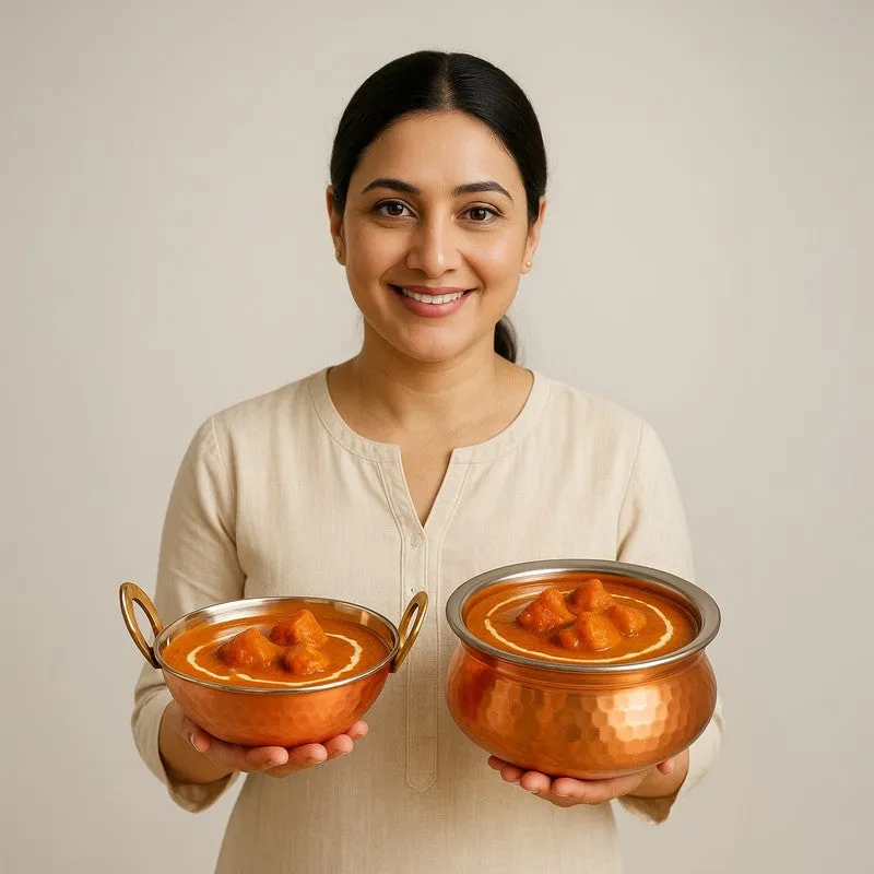Heaton Stainless Steel Kadai with Balti - Two Piece Set media 4