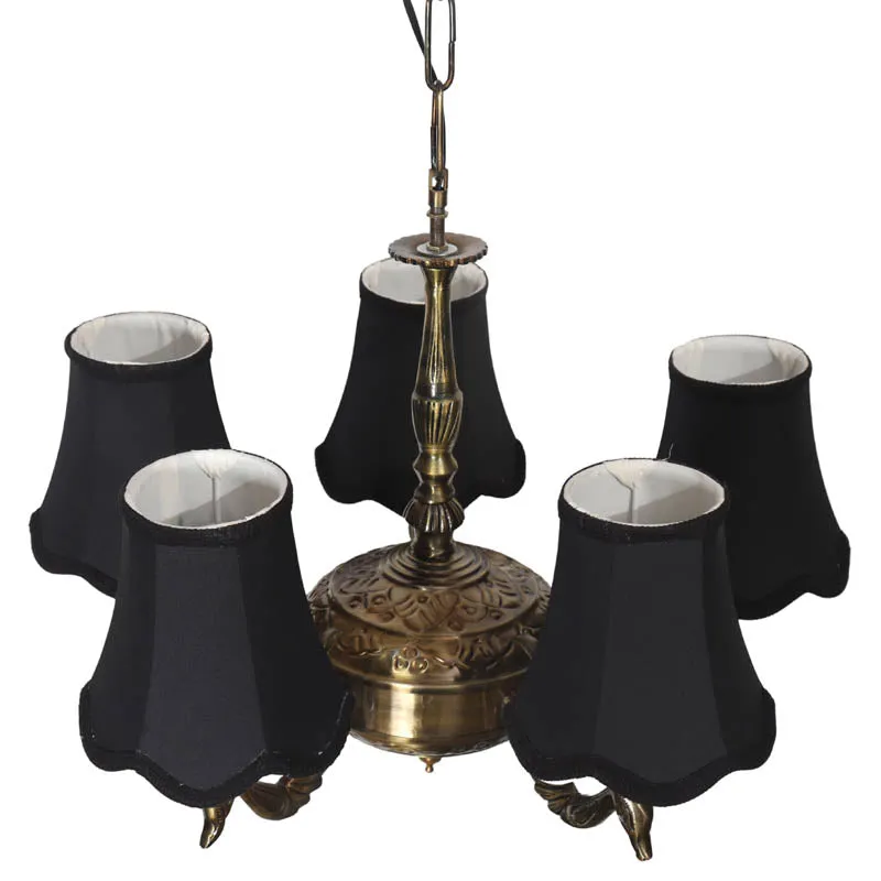 Mayuka Conical Golden Antique Ceiling Lamp media 4