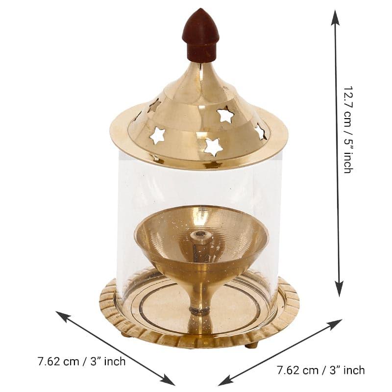 Dalaja Brass Diya - Small media 4