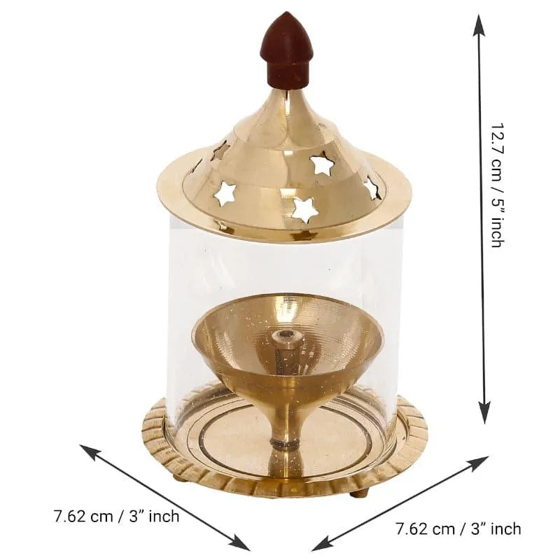 Dalaja Brass Diya - Small media 4