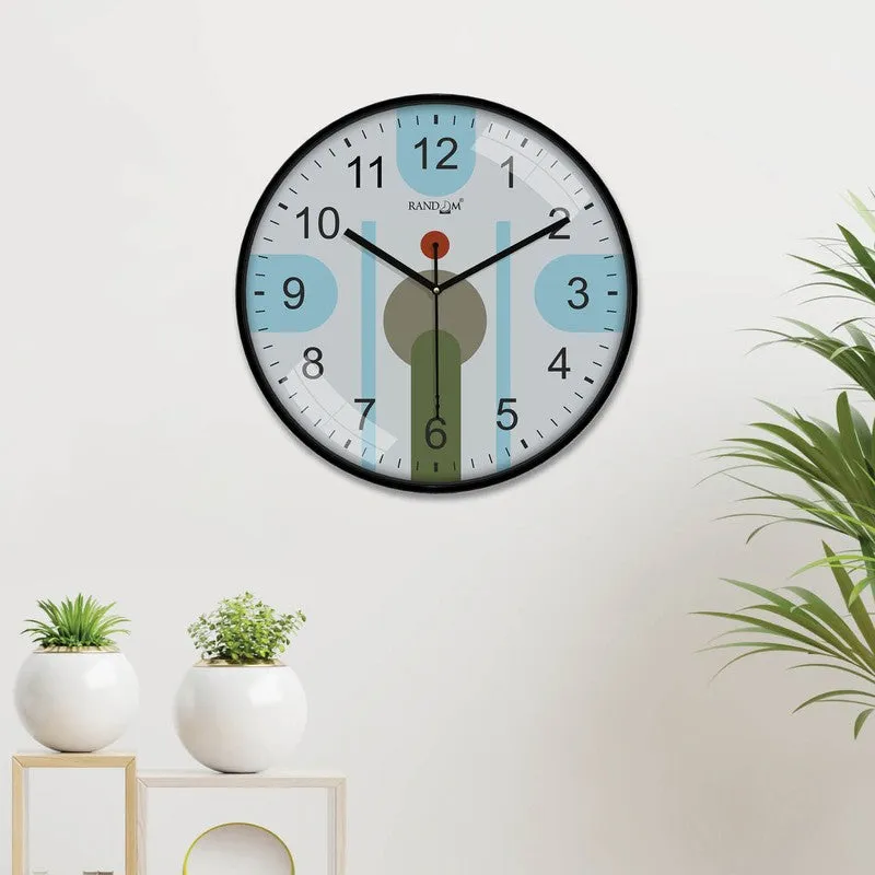 Calmness Round Analog Wall Clock - Multicolor media 1