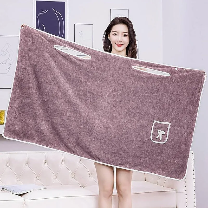 Velvessa Microfiber Bath Wrap - Onion Pink media 5