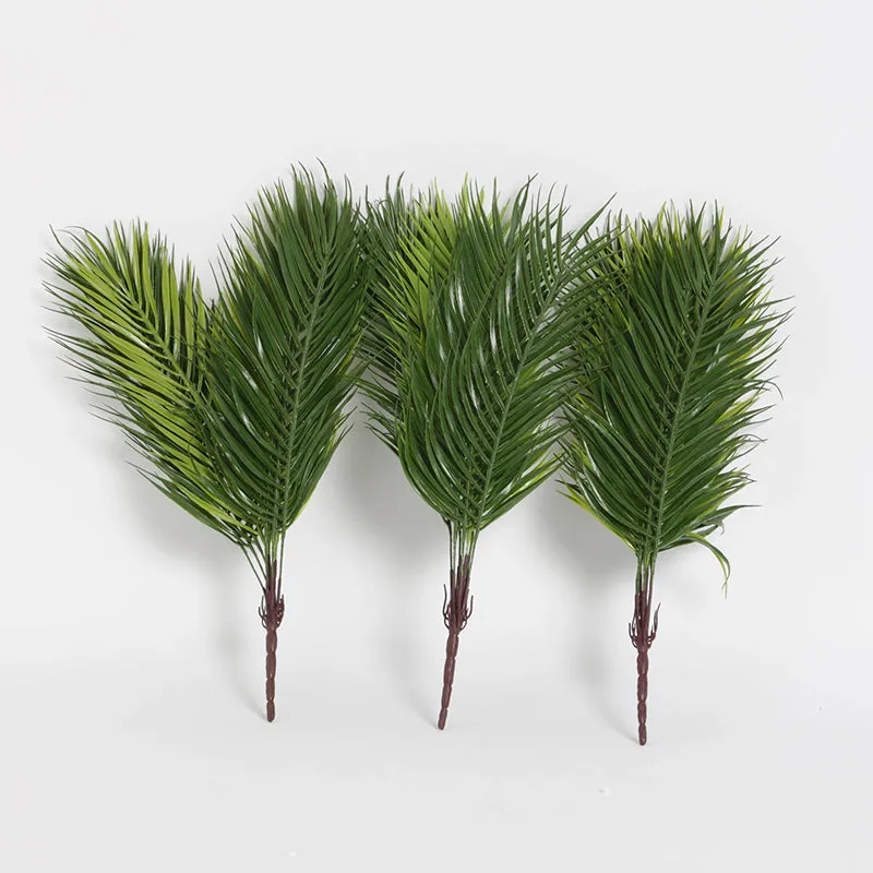 Faux Tropical Palm Bush (50 Cms) - Set Of Three media 3