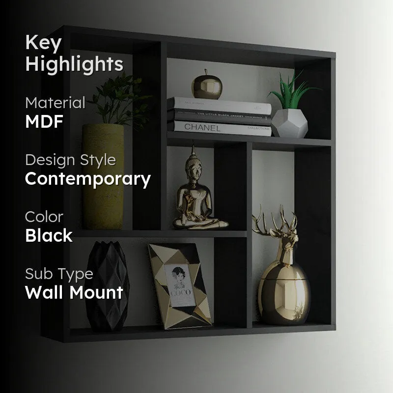 Sylvan Loft Wall Shelf - Black media 2
