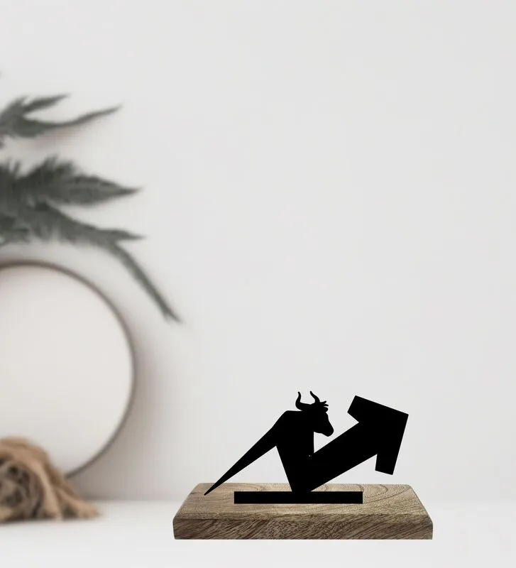 Market Forces at Play Showpiece - Set Of Two media 4