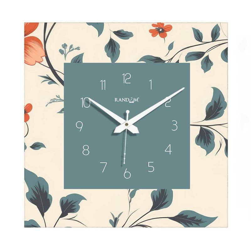 Floral Spread Wall Clock media 3