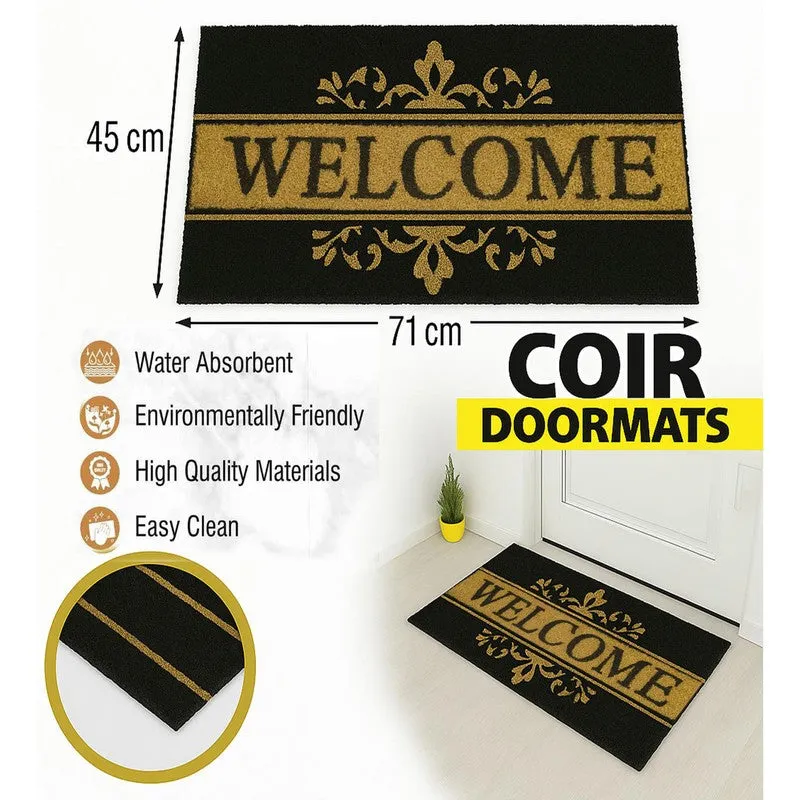 Gold Gate Coir Door Mats - Brown & Black media 10