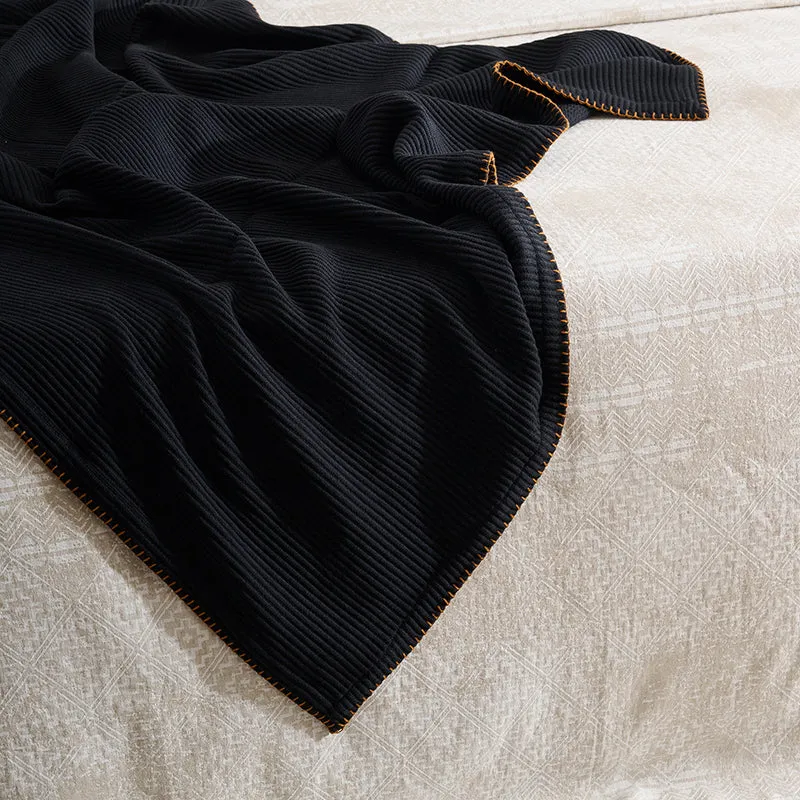 Wovelle Throw - Grey & Tan media 3
