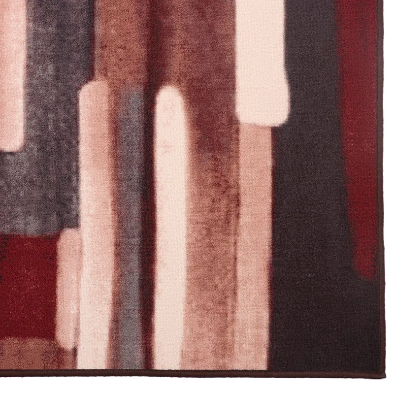 Earthy Stripes Anti-Skid Carpet media 4
